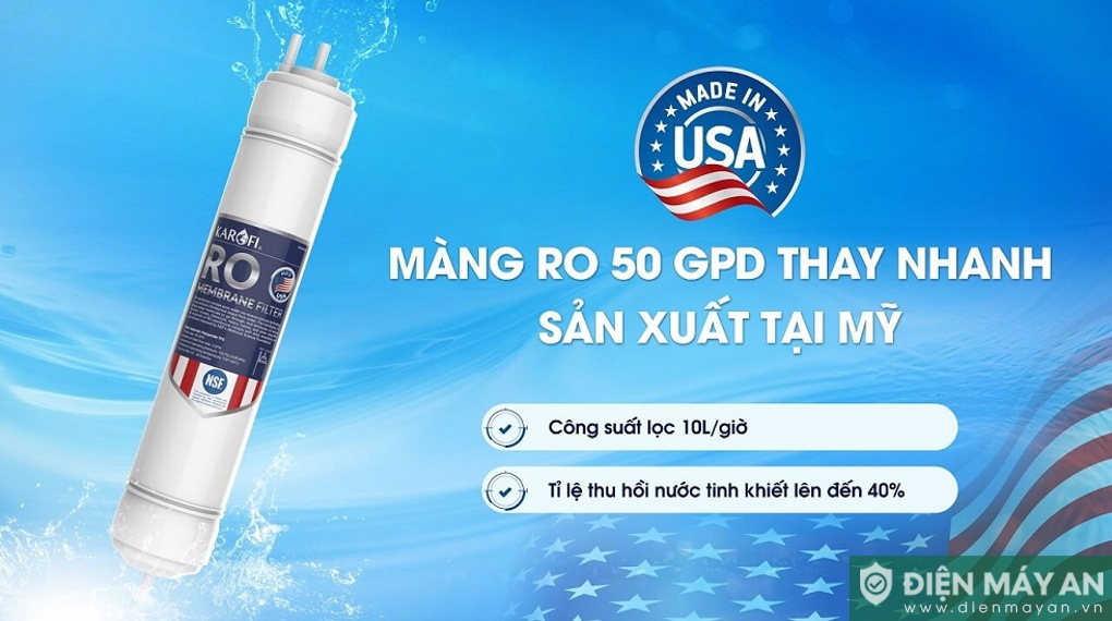 Máy lọc nước RO nóng nguội lạnh KAD-L68 11 lõi